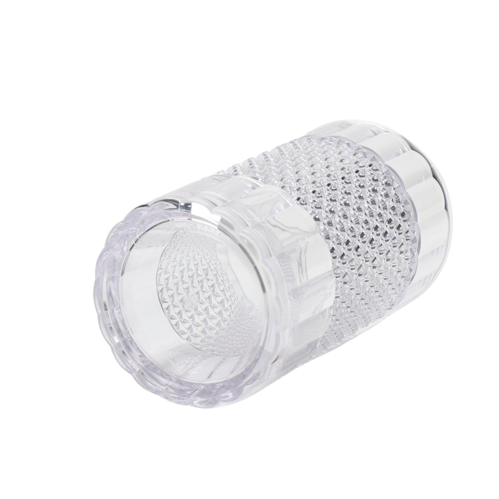 20 oz Clear Tall Acrylic Diamond Texture Tumbler - Image 6