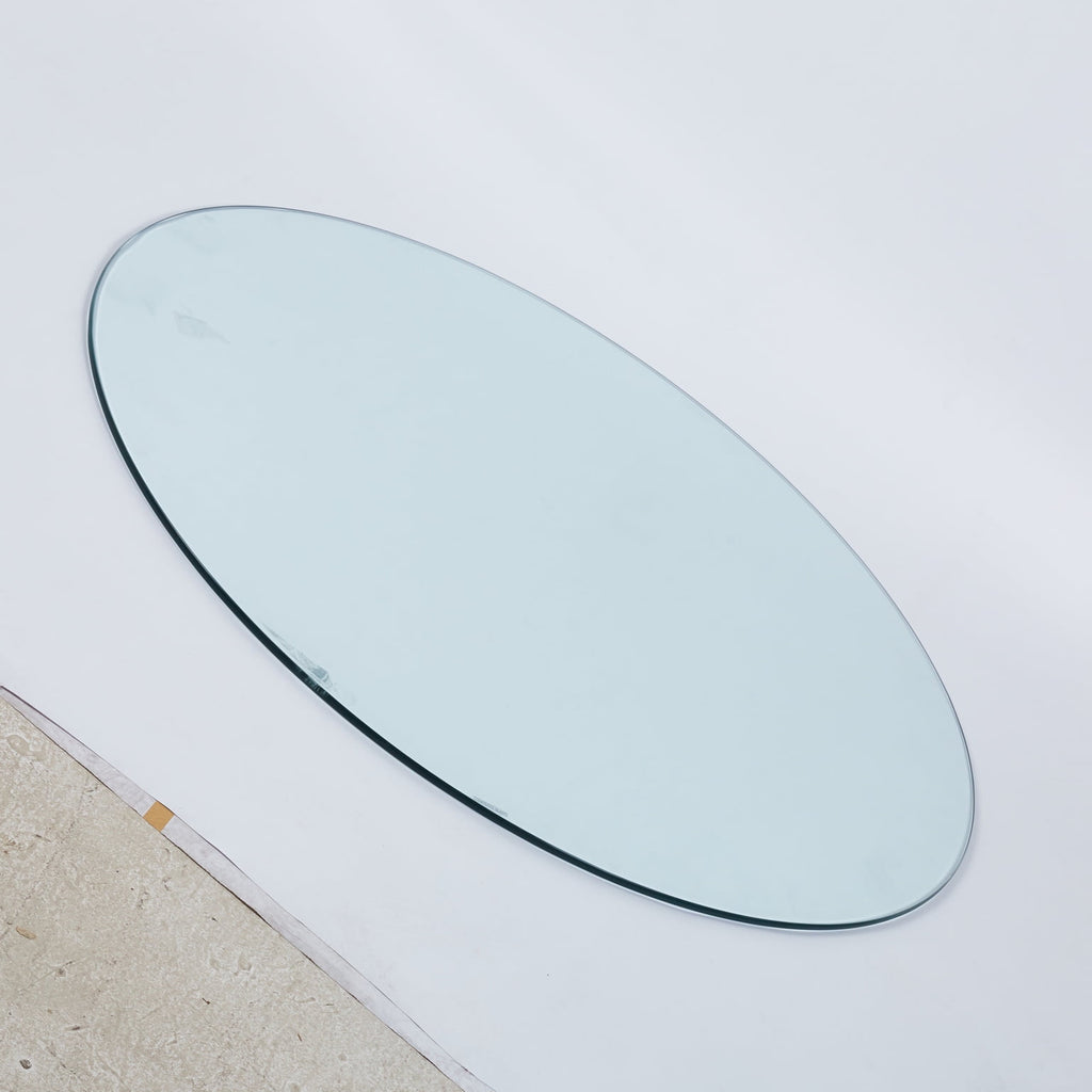 42.13in Tempered Glass Table Top, 2/5" Thick Beveled Polished Edge - Image 6