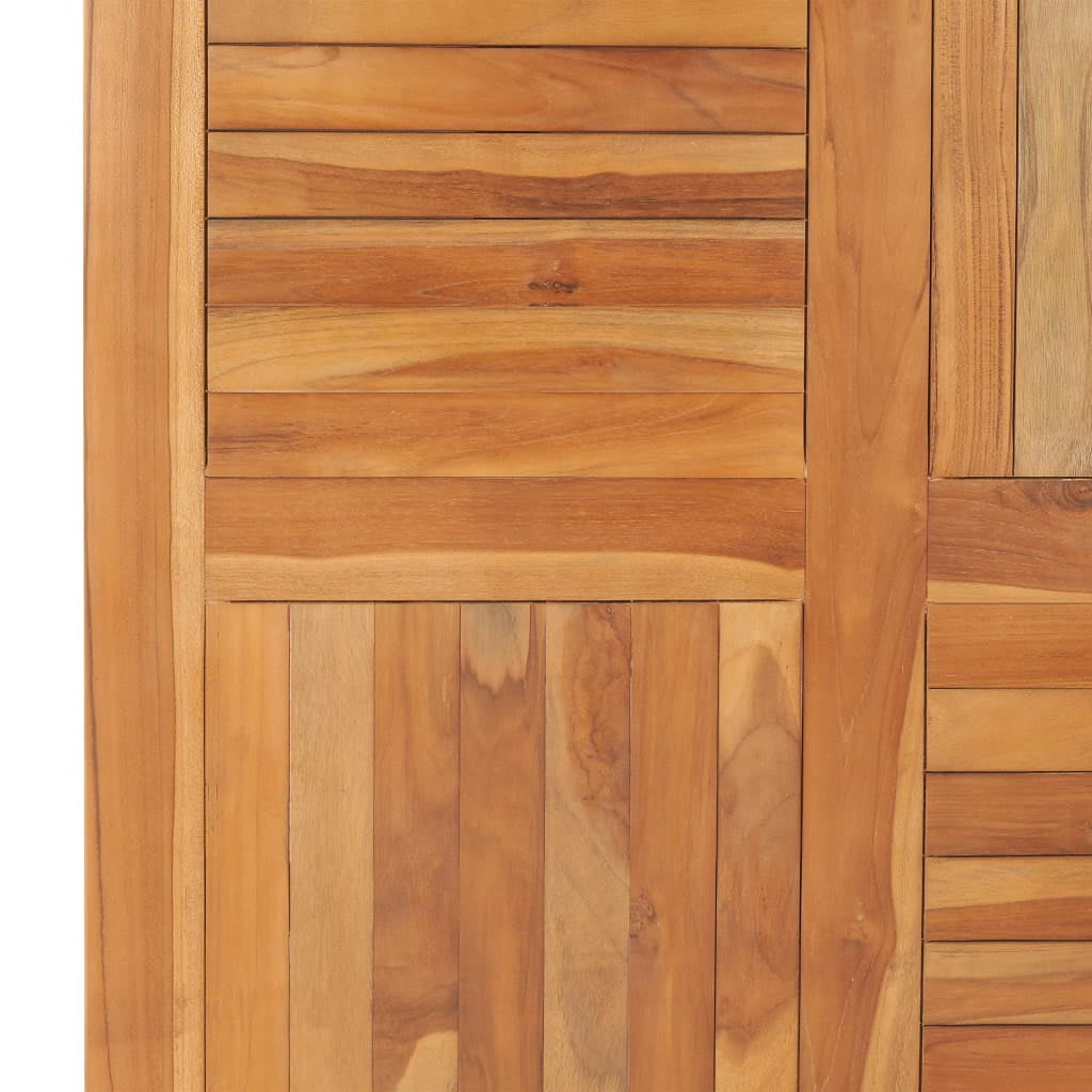 Solid Teak Wood Round 1" 35.4" - Image 2