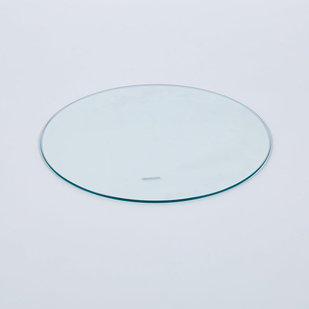 42.13in Tempered Glass Table Top, 2/5" Thick Beveled Polished Edge - Image 4