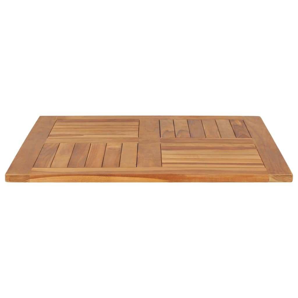 Solid Teak Wood Round 1" 35.4" - Image 5