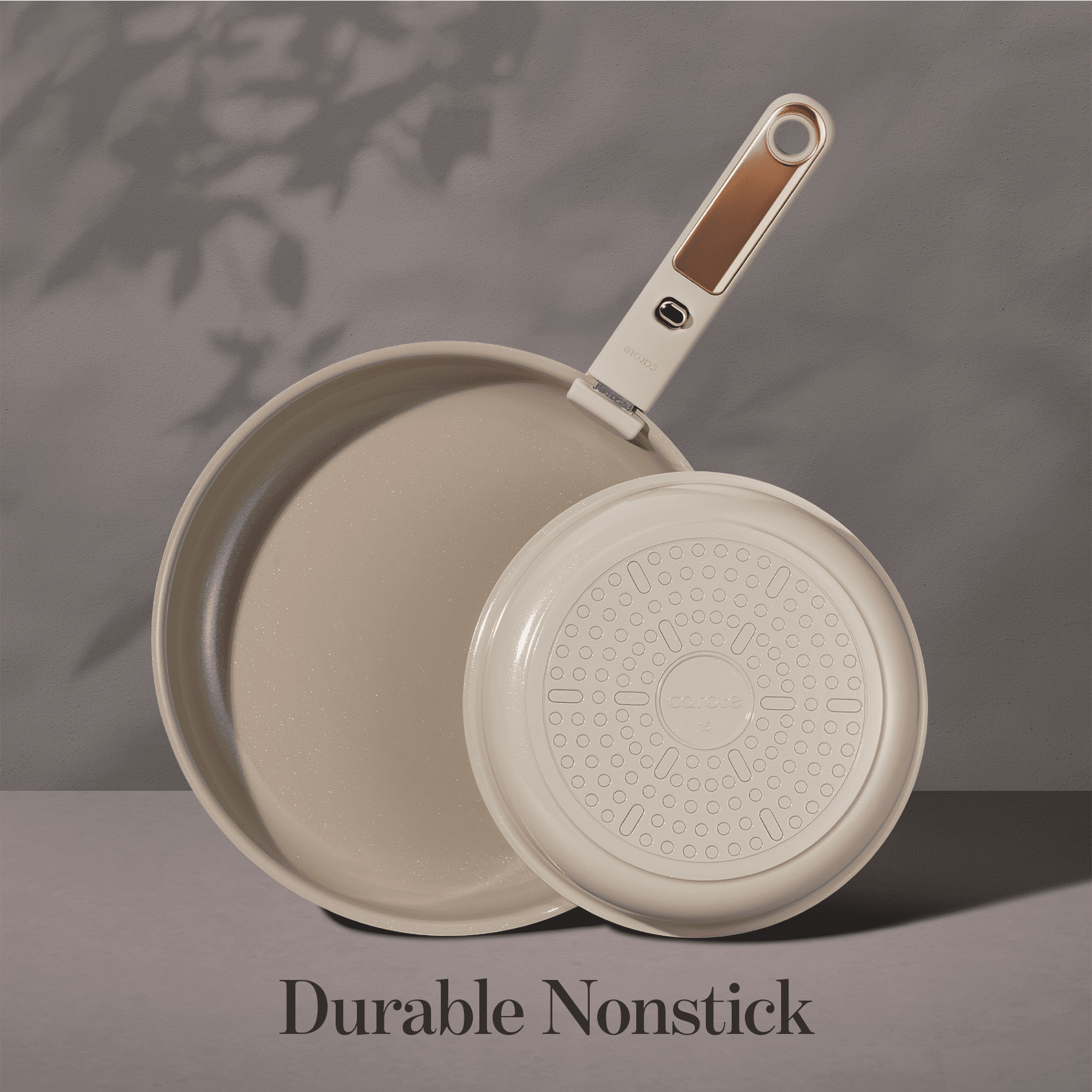 18 Pcs Ceramic Cookware Sets, Nonstick Pots and Pans with Detachable Handles, Oven Safe, Induction Cookware, Stackabl... - Image 2