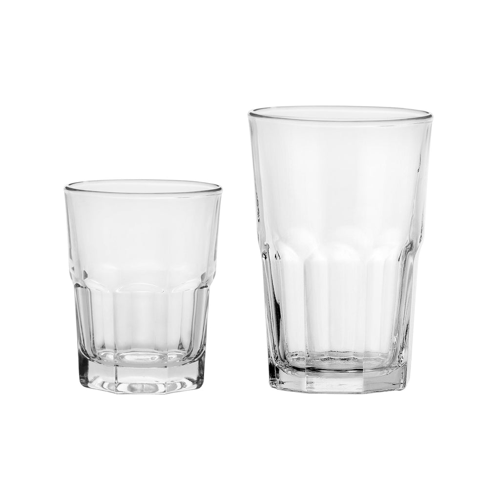 12-Piece Clear Crossplains Drinkware Set - Image 5