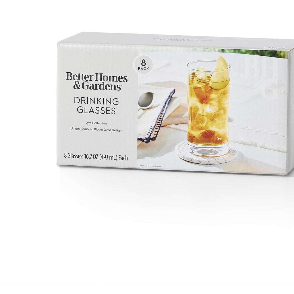 Lyra Glass Drinkware Set, 16.7 oz, 8-Piece - Image 3