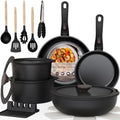 20-Piece and Pans Set, Nonstick Cookware Set with Detachable Handles, Oven & Dishwasher Safe, Induction Compatible, S...