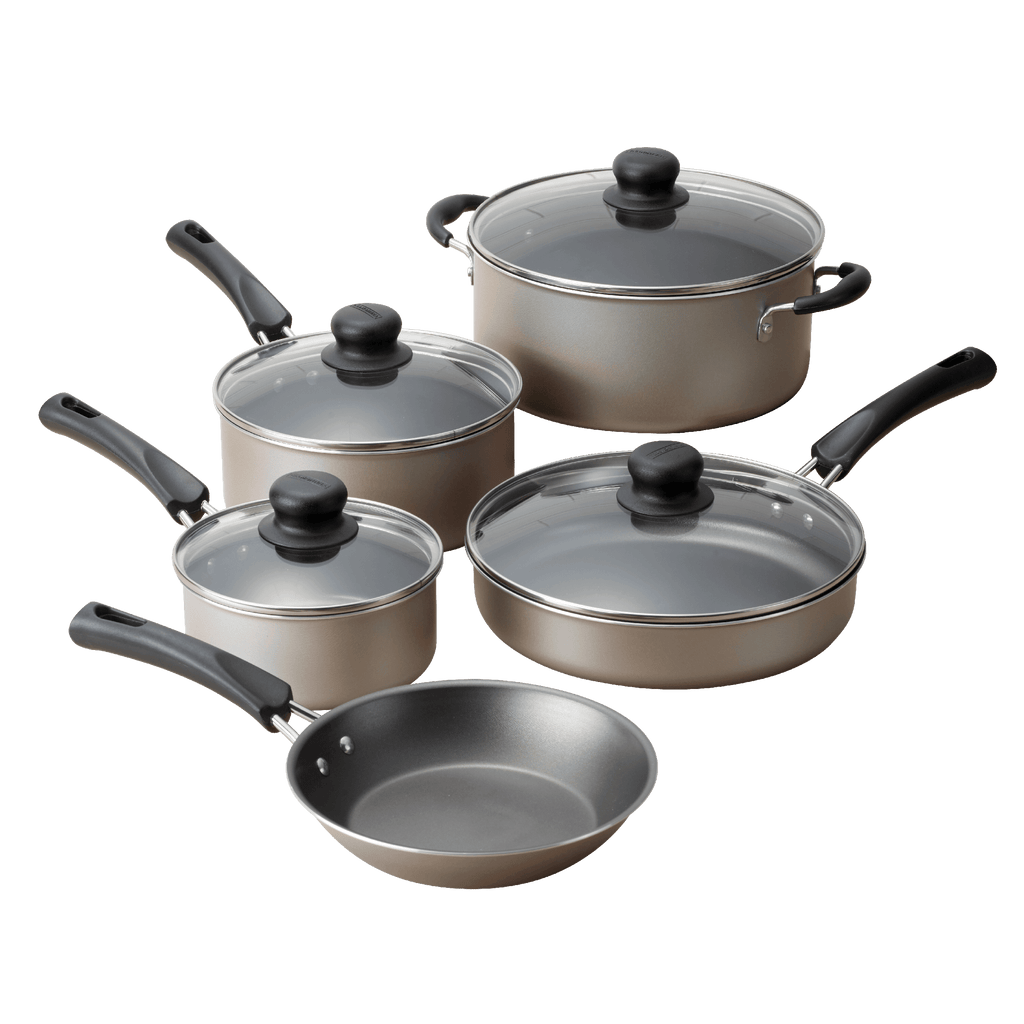 9-Piece Cookware Set, Champagne