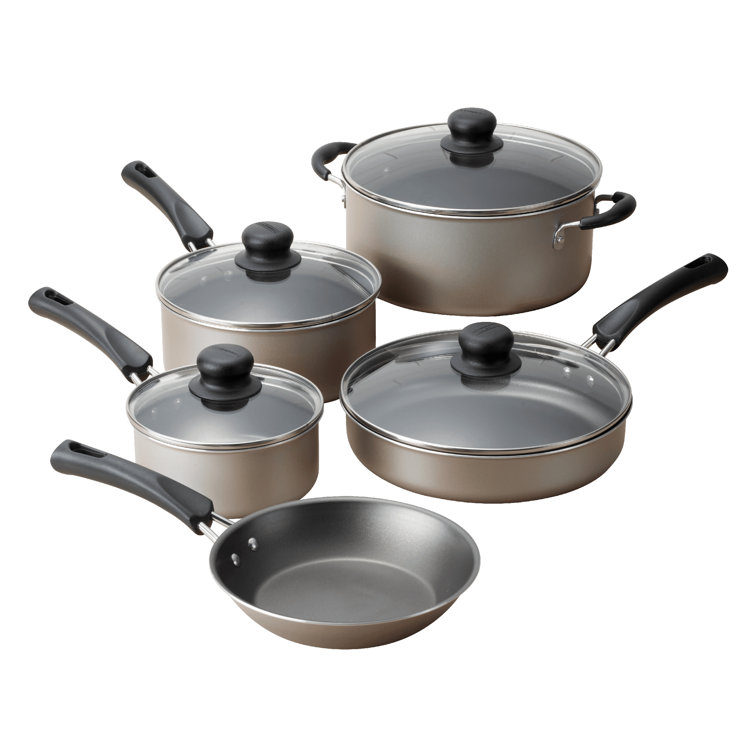 9-Piece Cookware Set, Champagne