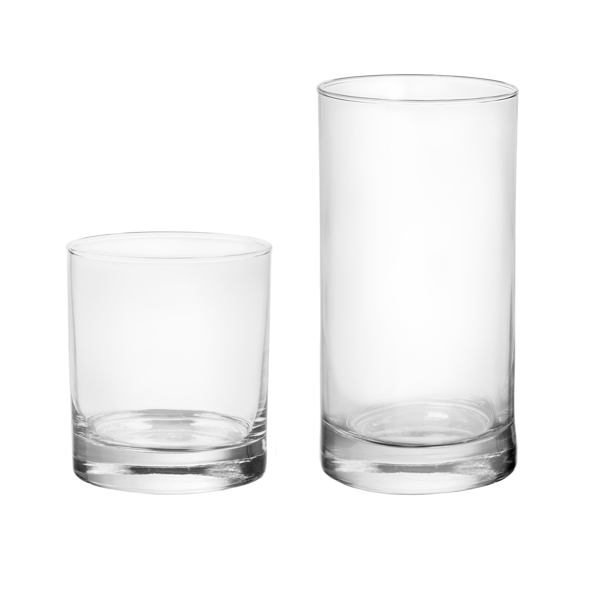Glass Drinkware Set, Clear, 12 Pieces - Image 5