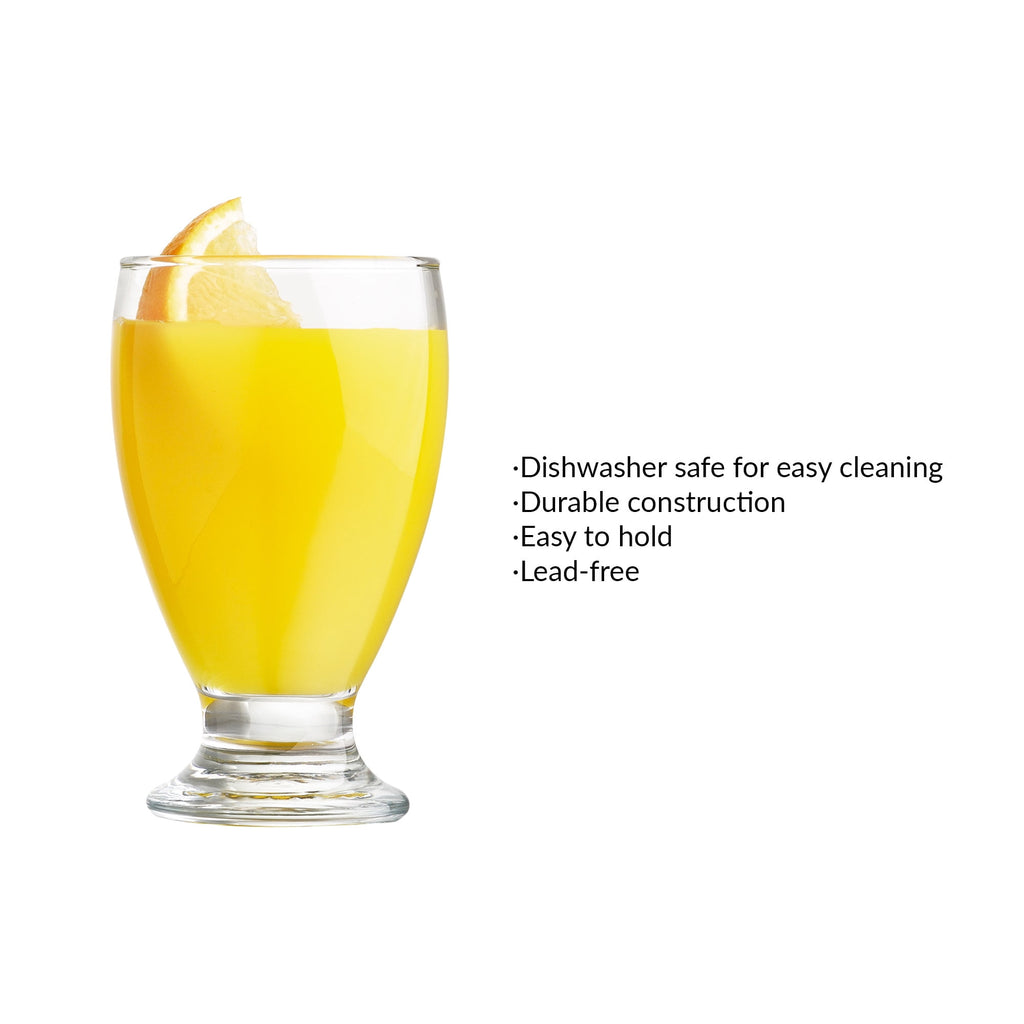 10.7 oz Goblet-Style Juice Glass - Image 3