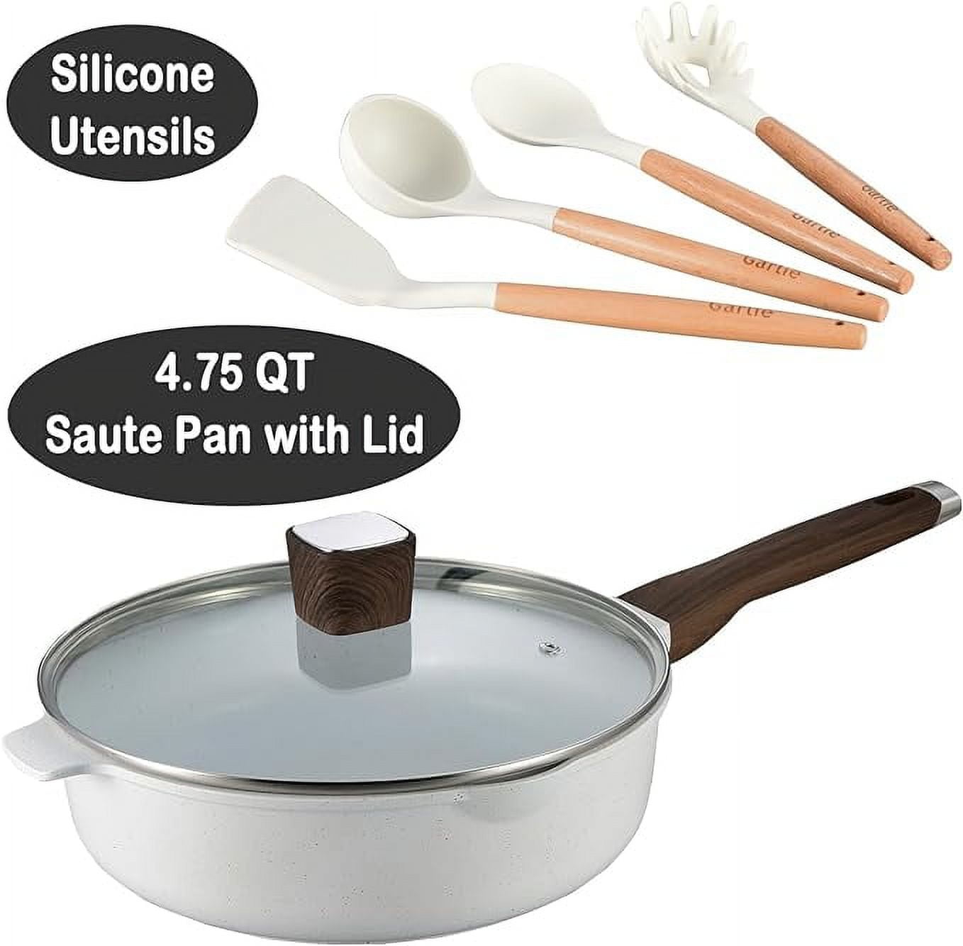 10 Piece Granite Cookware Set, Silicone