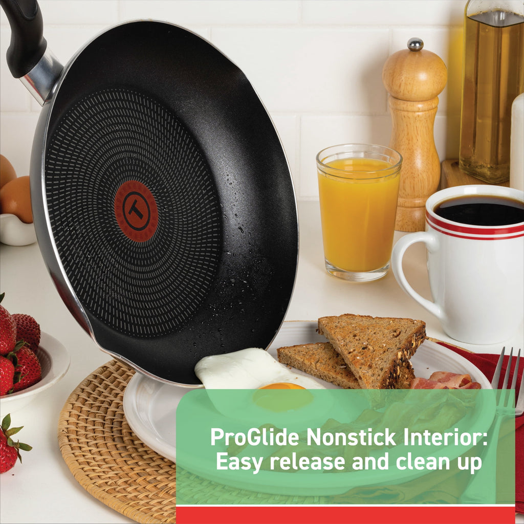 Nonstick Cookware, 12 piece Set, Grey - Image 3