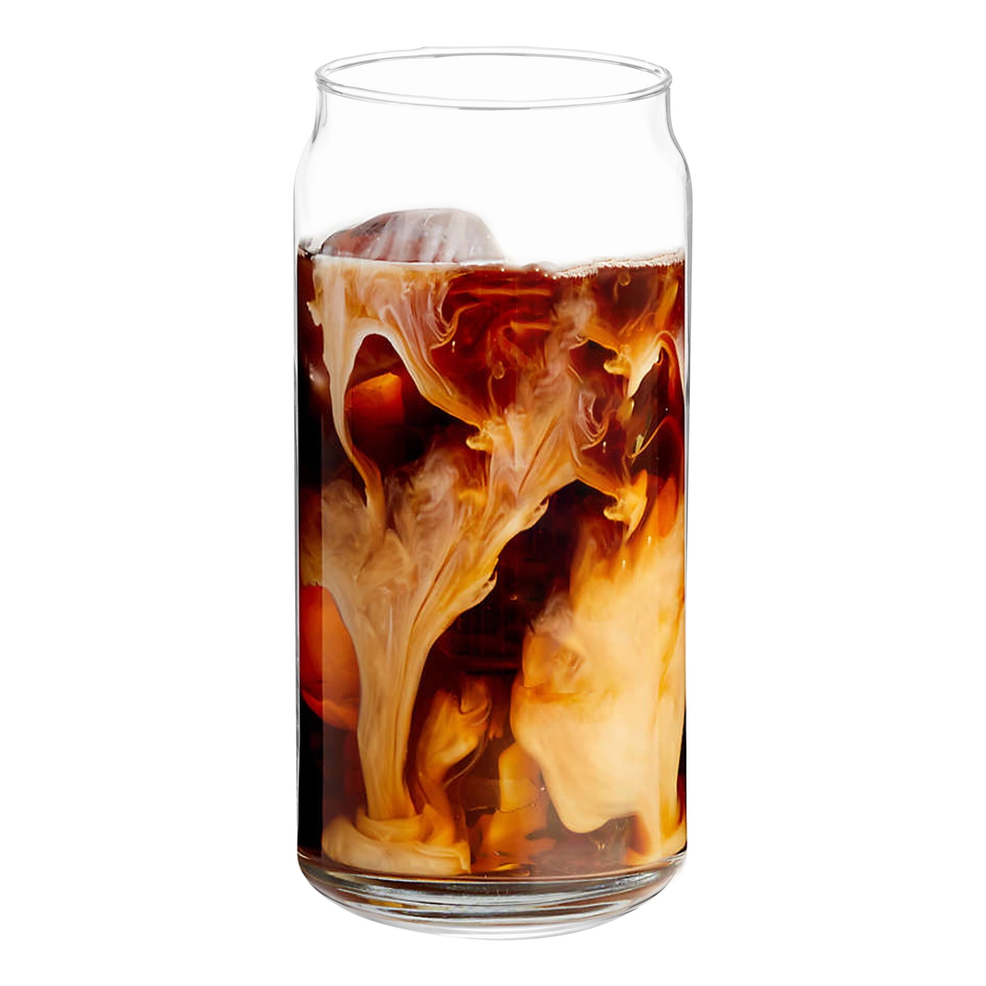 Glass 20oz Clear Drinkware Glass Can Shaped - Image 6