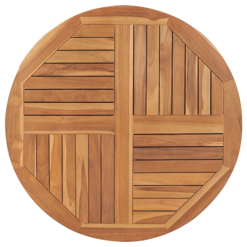 Solid Teak Wood Round 1" 35.4"